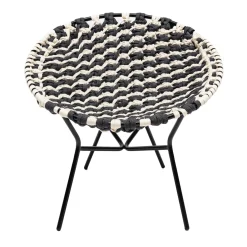 Craafts Lounge Chairs<T3 Indoor Black&White Chair