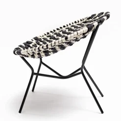 Craafts Lounge Chairs<T3 Indoor Black&White Chair