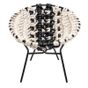 Craafts Lounge Chairs<T1 Indoor Black&White Chair