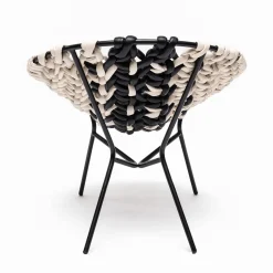 Craafts Lounge Chairs<T1 Indoor Black&White Chair