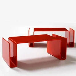 Poltronova Coffee Tables<T01 Red Coffee Table