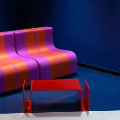 Poltronova Coffee Tables<T01 Red Coffee Table