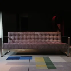 Officina Della Scala Sofas<T33 Red Sofa by Franco Albini