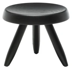 Cassina Stools<Tabouret Berger Black Oak Stool by Charlotte Perriand