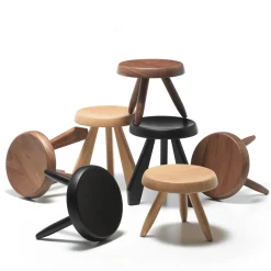 Cassina Stools<Tabouret Berger Stool by Charlotte Perriand