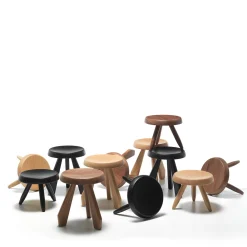 Cassina Stools<Tabouret Méribel by Charlotte Perriand