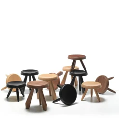 Cassina Stools<Tabouret Méribel by Charlotte Perriand - Natural Oak