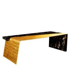 Officina Della Scala Dining Tables<Tabula Rasa N°1 Gold Table by MM Design