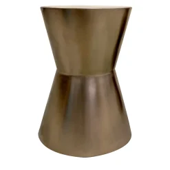 Cesare Ferrari Atelier Stools<Taburet Golden-Finished Wooden Stool