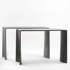 Forma & Cemento Consoles<Tadao Ardesia High Console Table