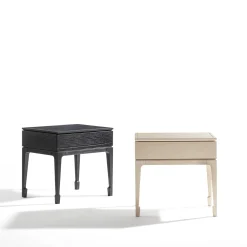 Galimberti Nino Nightstands<Taisha Beige Wood Nightstand