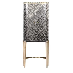 Provasi Bar Cabinets<Tall Gray Cabinet