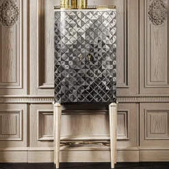 Provasi Bar Cabinets<Tall Gray Cabinet