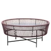 Chairs & More Outdoor Coffee Tables<Tamburo Large Round Blue Coffee Table by Antonio De Marco