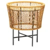 Chairs & More Outdoor Coffee Tables<Tamburo Small Round Yellow Accent Table by Antonio De Marco