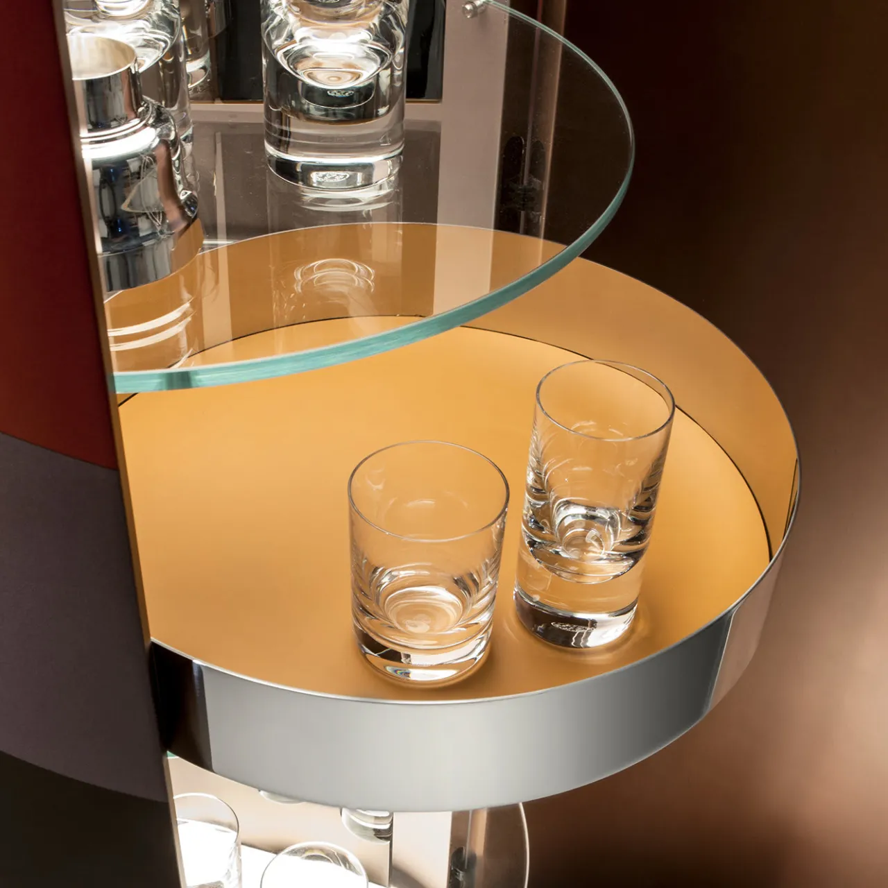 Laura Meroni Cabinets<Tango Round Storage Unit by Bartoli Design