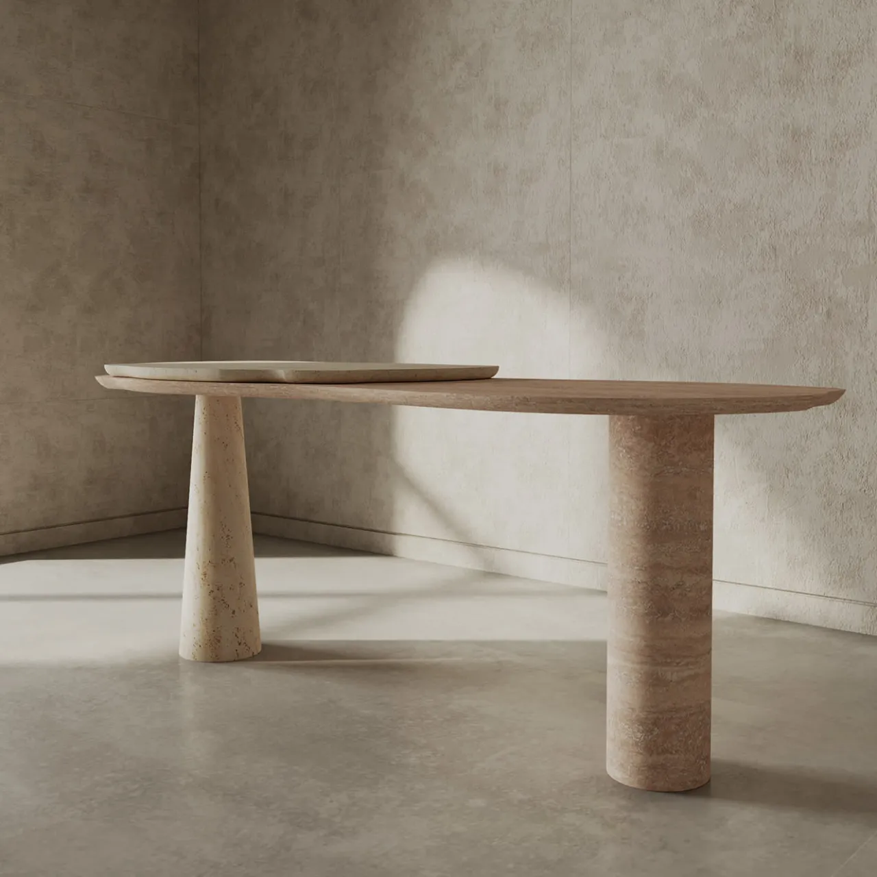 Livio Cioffi Consoles<Taormina Marble Console
