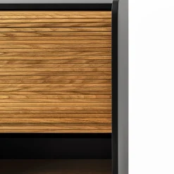 Colé Cabinets<Tapparelle Black Cabinet by Emmanuel Gallina