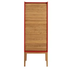 Colé Cabinets<Tapparelle Red Cabinet by Emmanuel Gallina