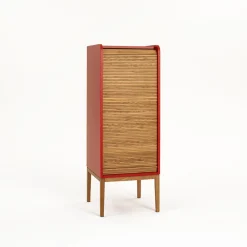 Colé Cabinets<Tapparelle Red Cabinet by Emmanuel Gallina