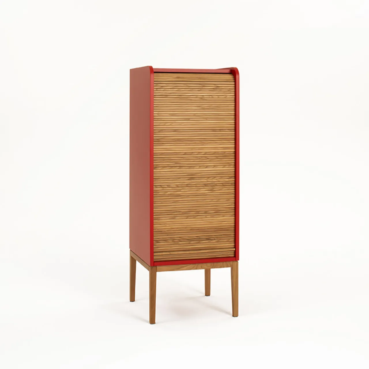 Colé Cabinets<Tapparelle Red Cabinet by Emmanuel Gallina