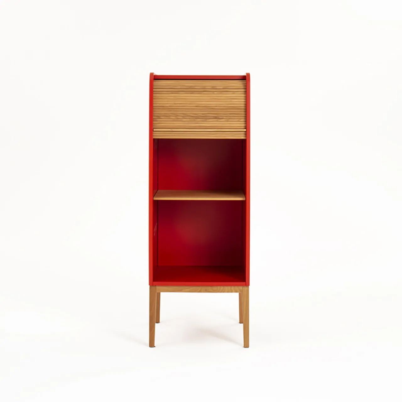 Colé Cabinets<Tapparelle Red Cabinet by Emmanuel Gallina