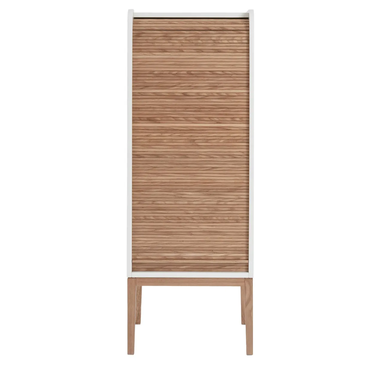 Colé Cabinets<Tapparelle White Cabinet by Emmanuel Gallina