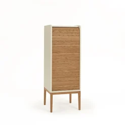 Colé Cabinets<Tapparelle White Cabinet by Emmanuel Gallina