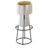 Zanetto Bar Stools<Tappo Silver Bar Stool by NOOII