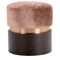 Domingo Salotti Ottomans & Poufs<Tara Mix Pink Pouf