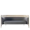 Gebrüder Thonet Vienna GmbH (GTV) – Wiener GTV Design Sofas<Targa 2-Seat Sofa in Dark Grey by GamFratesi