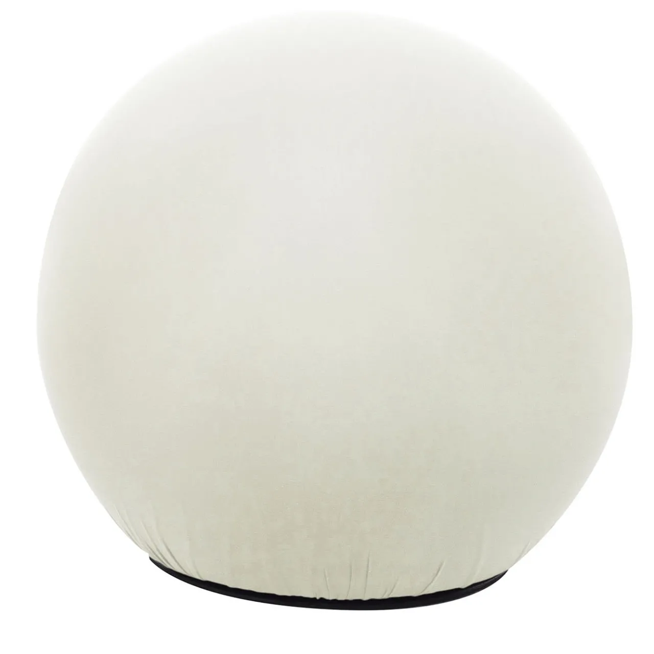 Baleri Italia Ottomans & Poufs<Tatino White Pouf in Technical Fabric