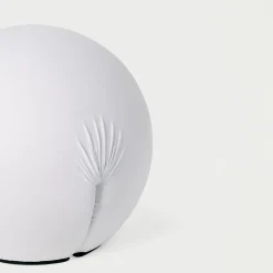 Baleri Italia Ottomans & Poufs<Tatino White Technical Fabric Pouf by Denis Santachiara