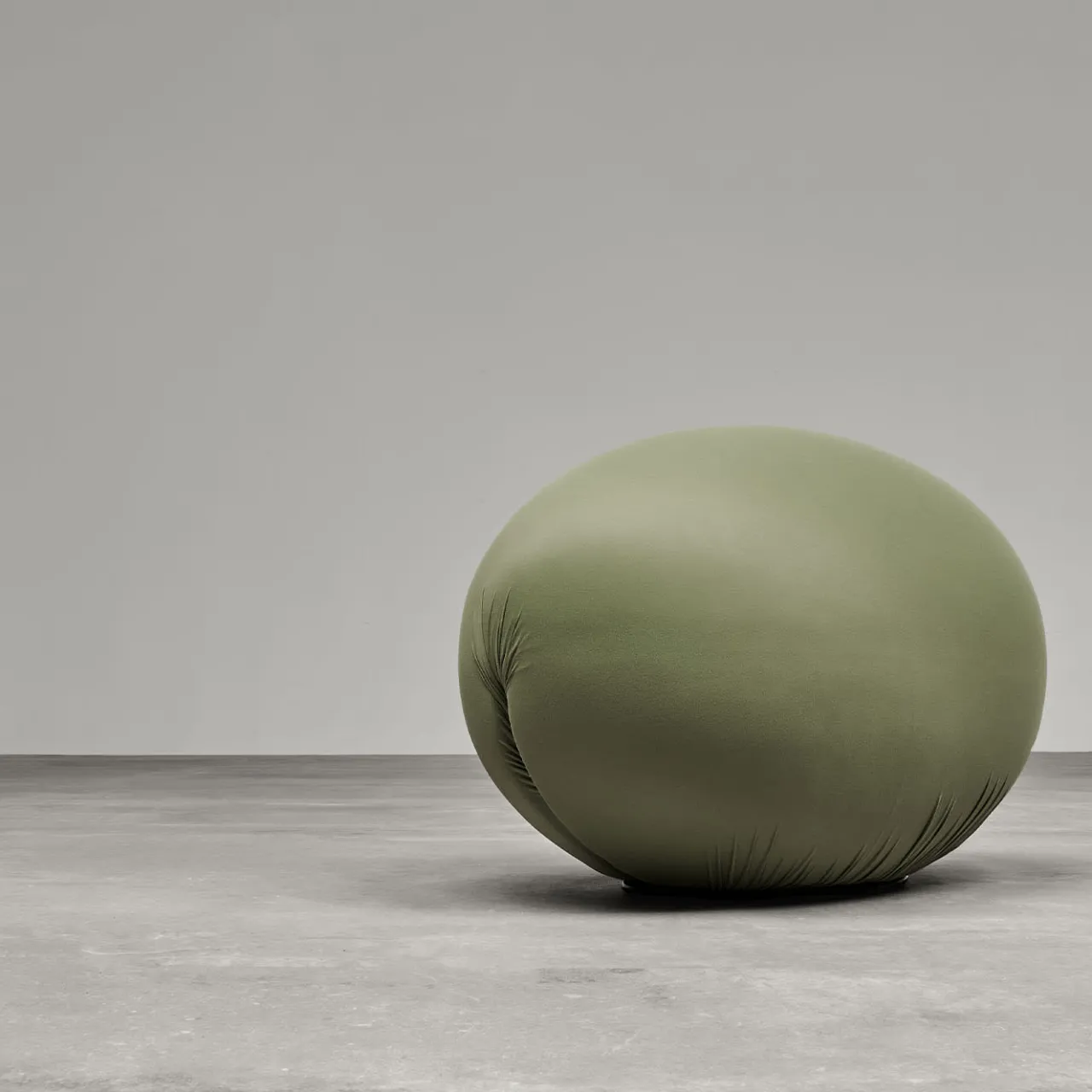 Baleri Italia Ottomans & Poufs<Tato Green Technical Fabric Pouf by Denis Santachiara