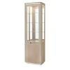 Guerra Vanni Cabinets<Taupe Eucalyptus Single-Door Display Cabinet from Studio Privè Collection