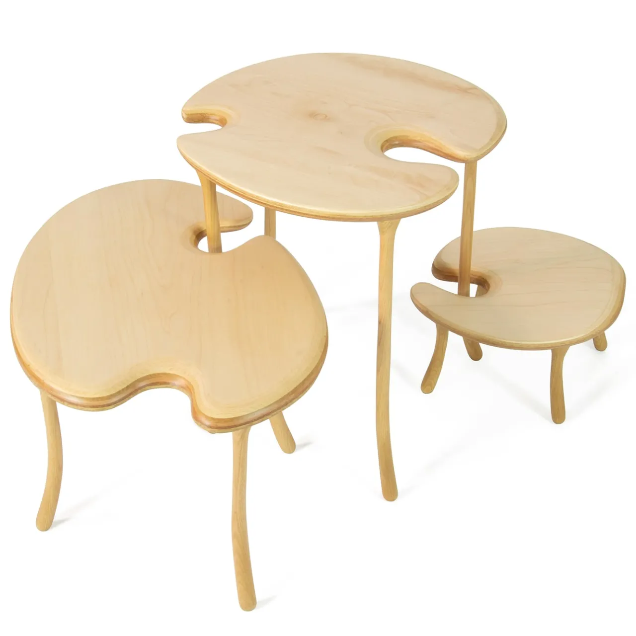 Orografie Nesting Tables<Tavo A2 Modular Set of 3 Coffee Tables Limited Edition