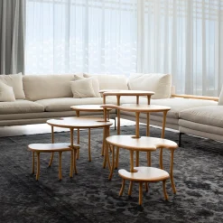 Orografie Nesting Tables<Tavo A2 Modular Set of 3 Coffee Tables Limited Edition