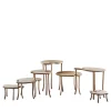 Orografie Nesting Tables<Tavo B 7-Piece Modular Set of Tables Limited Edition by Giuliano-Fukuda