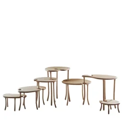 Orografie Nesting Tables<Tavo B 7-Piece Modular Set of Tables Limited Edition by Giuliano-Fukuda
