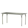 Dante Negro Outdoor Dining Tables<Tavolario Wrought Iron Sage-Green Rectangular Table