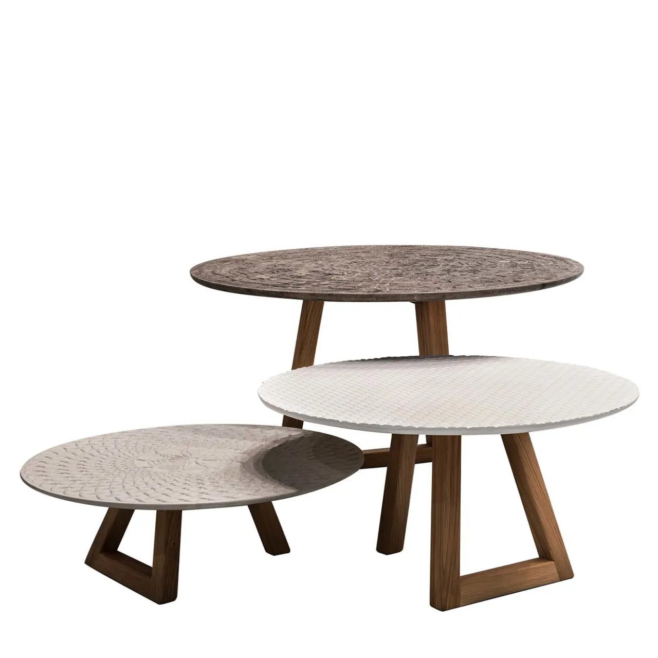 Lithea Nesting Tables<Tavoli Nichi Nesting Tables Set of 3 by Marella Ferrera