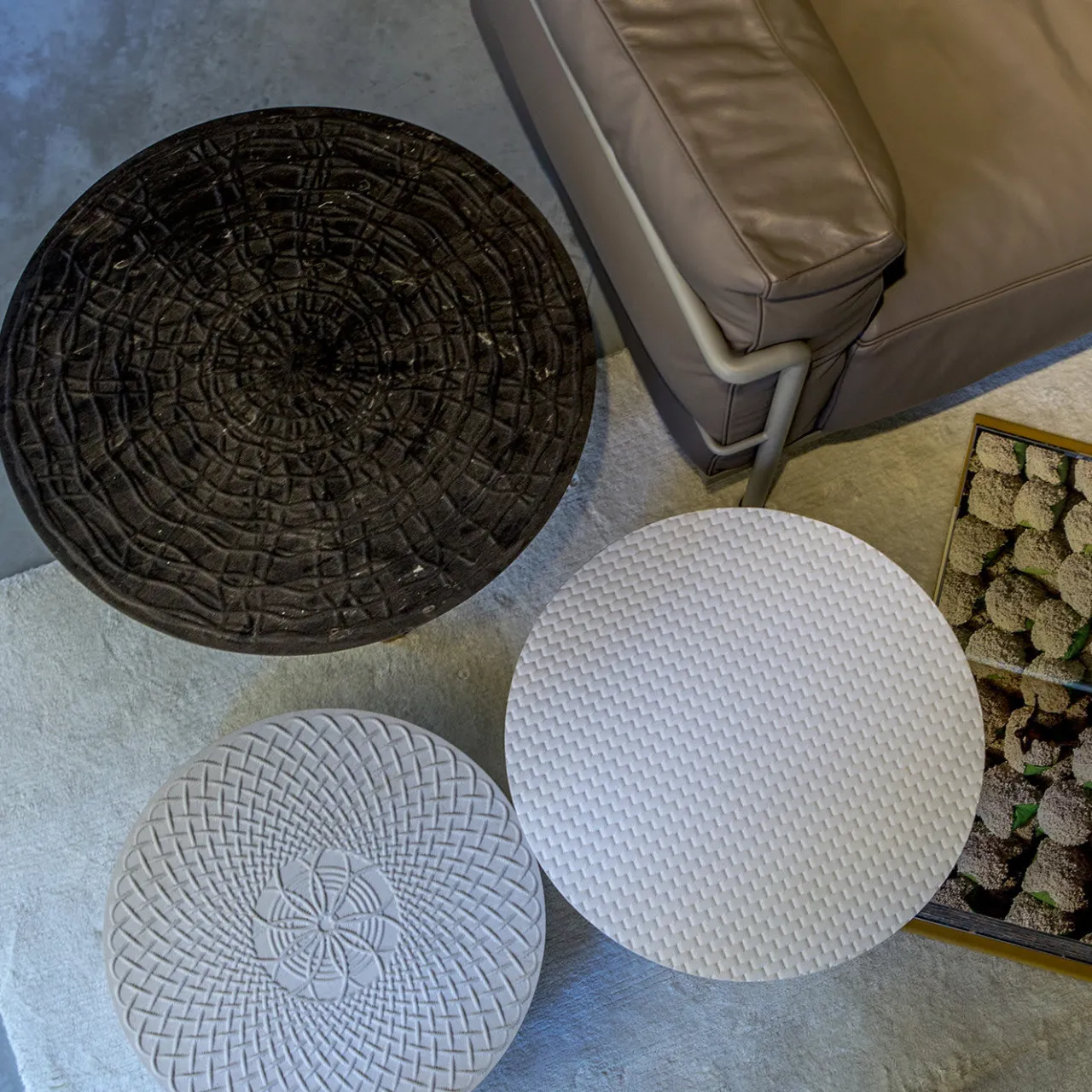 Lithea Nesting Tables<Tavoli Nichi Nesting Tables Set of 3 by Marella Ferrera