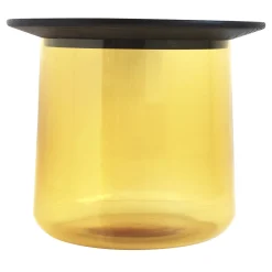 Durame Side Tables<Tea Amber/Stained Oak Side Table