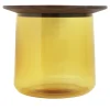 Durame Side Tables<Tea Amber/Walnut Side Table