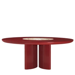 Arcahorn Dining Tables<Tecla Round Red Dining Table