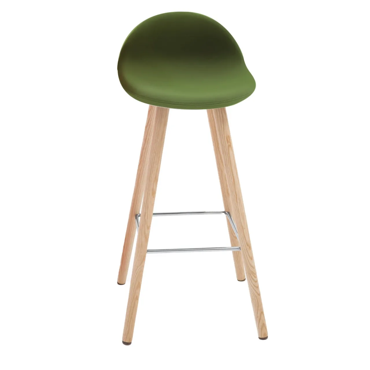 Viganò & C. Bar Stools<Ted Pea-Green Stool by Basaglia + Rota Nodari