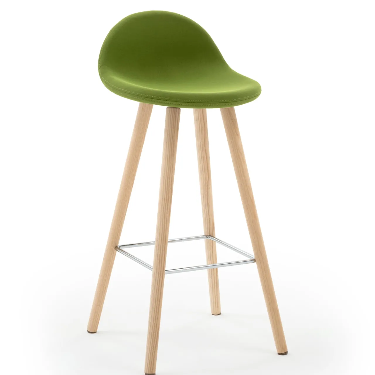 Viganò & C. Bar Stools<Ted Pea-Green Stool by Basaglia + Rota Nodari