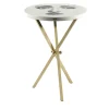 Fornasetti Side Tables<Tema e Variazioni n.6 Black And White Side Table