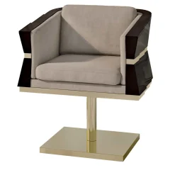 Bellani Lounge Chairs<Temptation Wooden Swivel Chair