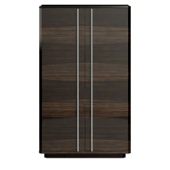 Ultramobili Cabinets<Teomondo 2-Door Smoked Eucalyptus Bar Cabinet